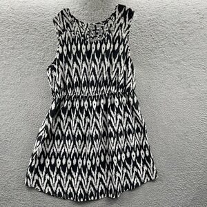 Womens Abstract Ikat Boho Resort Flowy Sleeveless Midi Dress 3X Summer‎ Casual